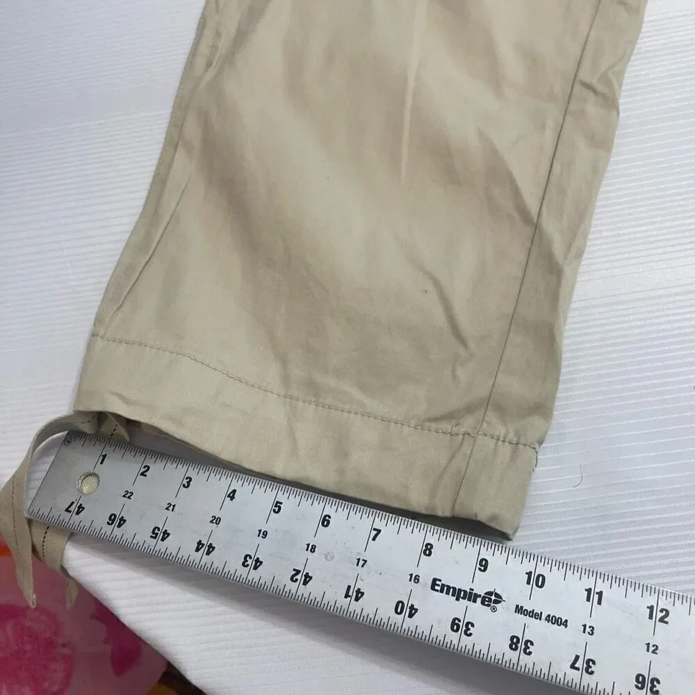 NWT Polo Ralph Lauren Spring Beige Vintage Varsity Chino Pants Size 36 X 29 New